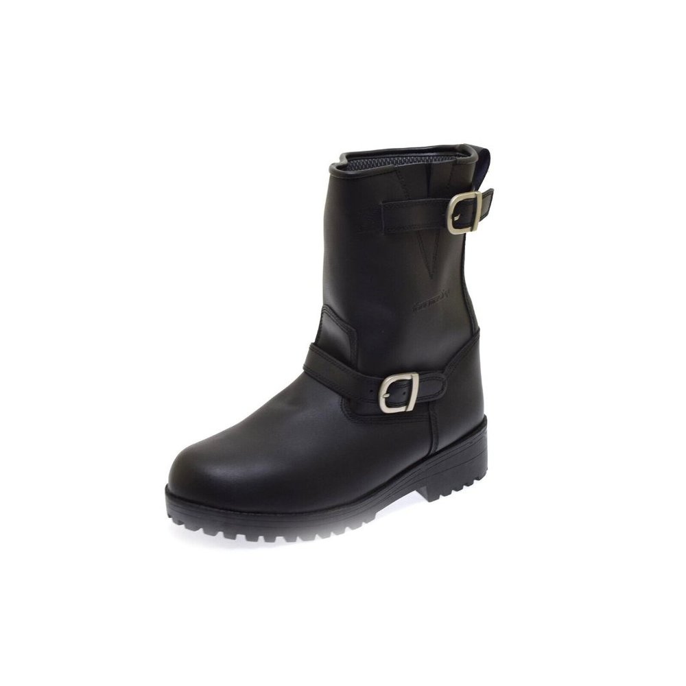 Men's Tourmaster Black Motorcycle Boots 12 NWOB Waterproof Vintage 2.0